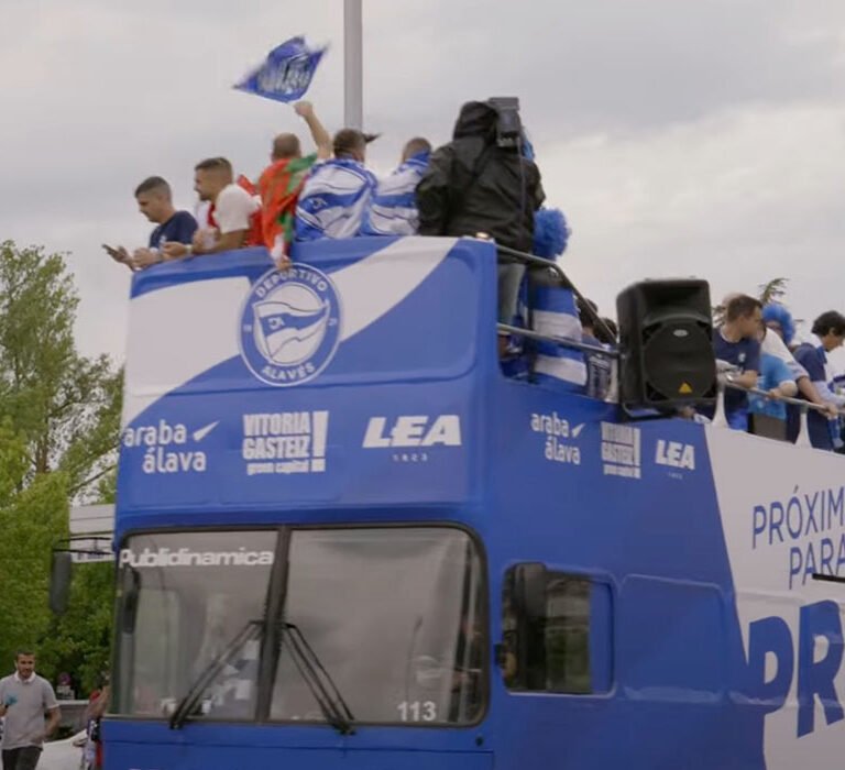 Celebración Ascenso a Primera del Deportivo Alavés