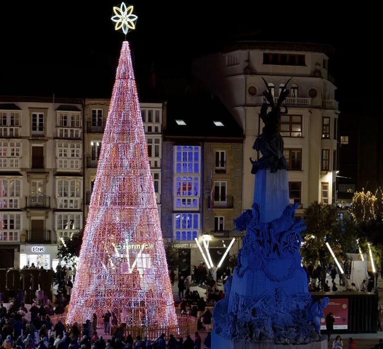 Vitoria ilumina la Navidad 2023