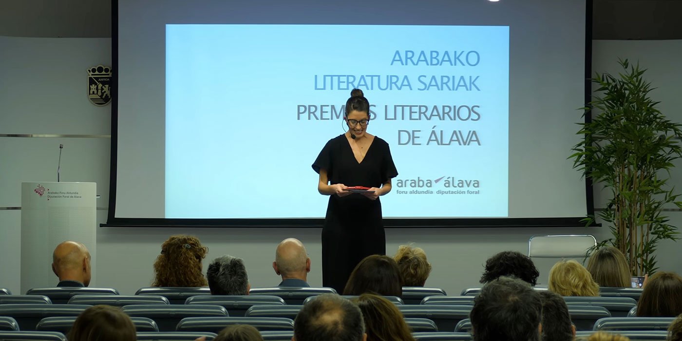 Arabako Literatura Sariak 2023 Premios de Literatura de Álava