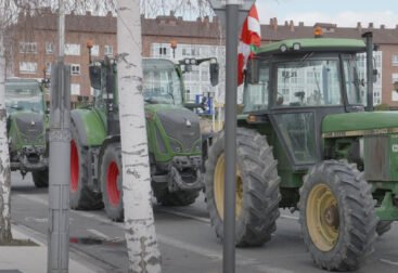 Protesta del campo. 5 de marzo